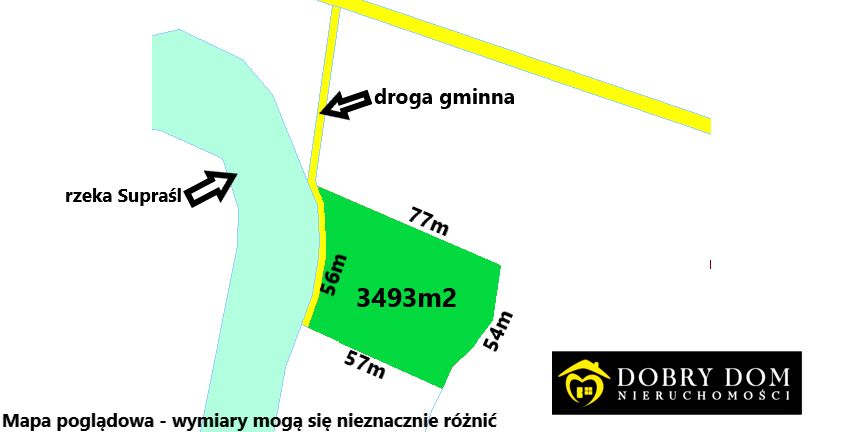 Działka rolna Studzianki