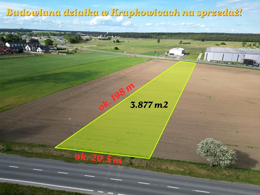Działka budowlana Krapkowice