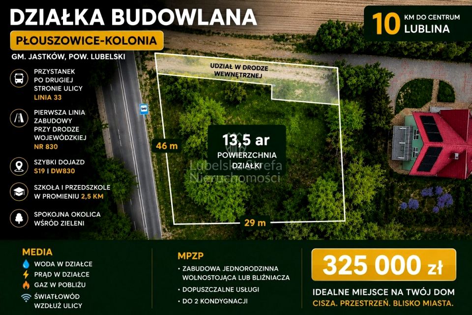 Działka Płouszowice-Kolonia