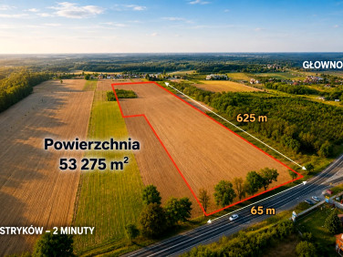 Działka inwestycyjna Bratoszewice