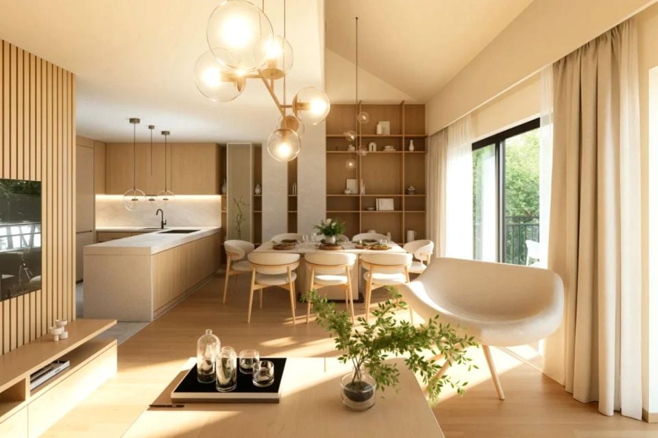 Mieszkanie apartamentowiec przy lesie