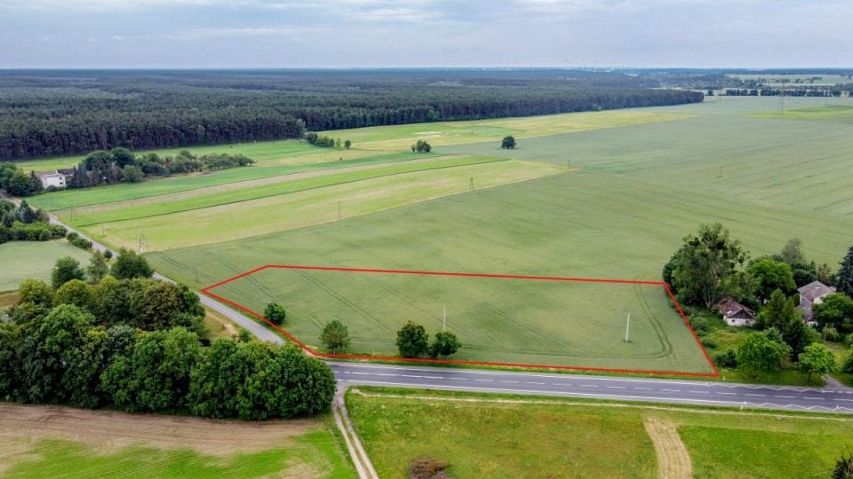 Działka usługowa Chrustowo