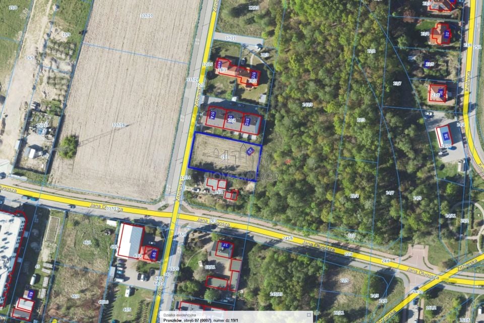 Pusta działka Pruszków