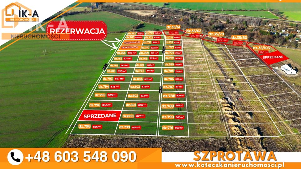 Działka budowlana Szprotawa sprzedam