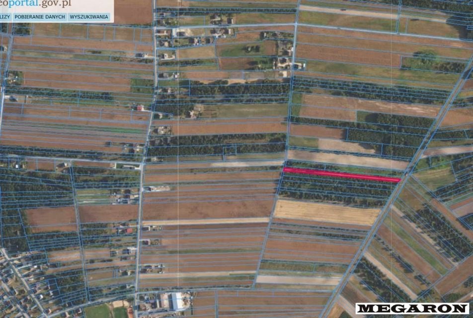Działka rolna Ostrowy nad Okszą