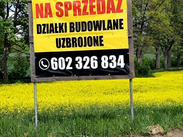 Pusta działka Unieszewo