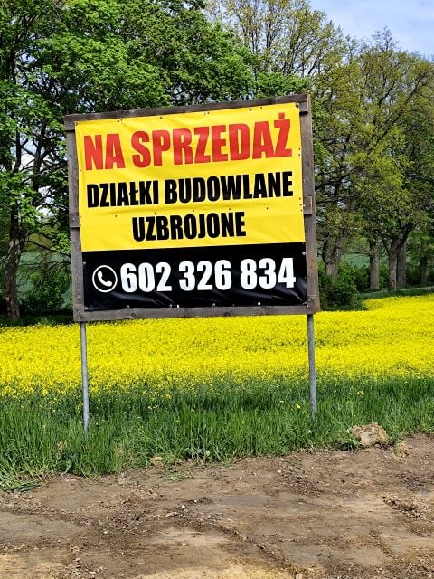 Pusta działka Unieszewo