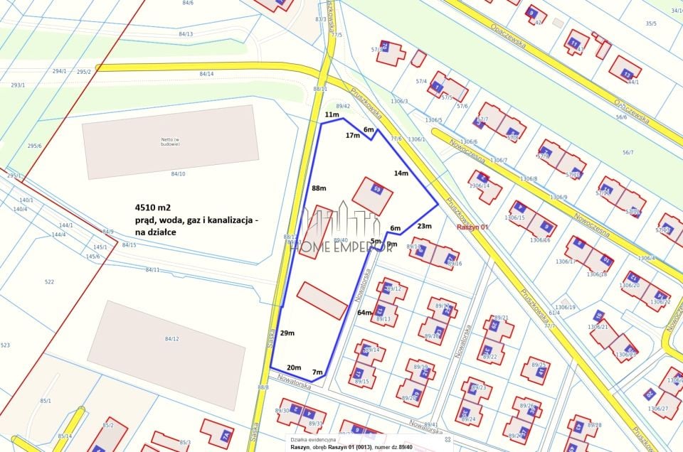 Działka budowlana Raszyn