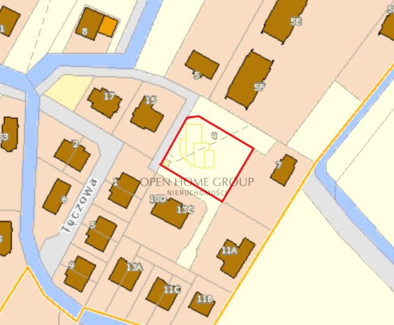 Działka budowlana Kamieniec Wrocławski sprzedam