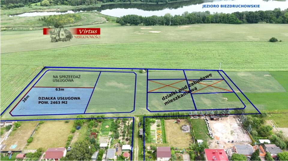 Działka usługowa Pobiedziska