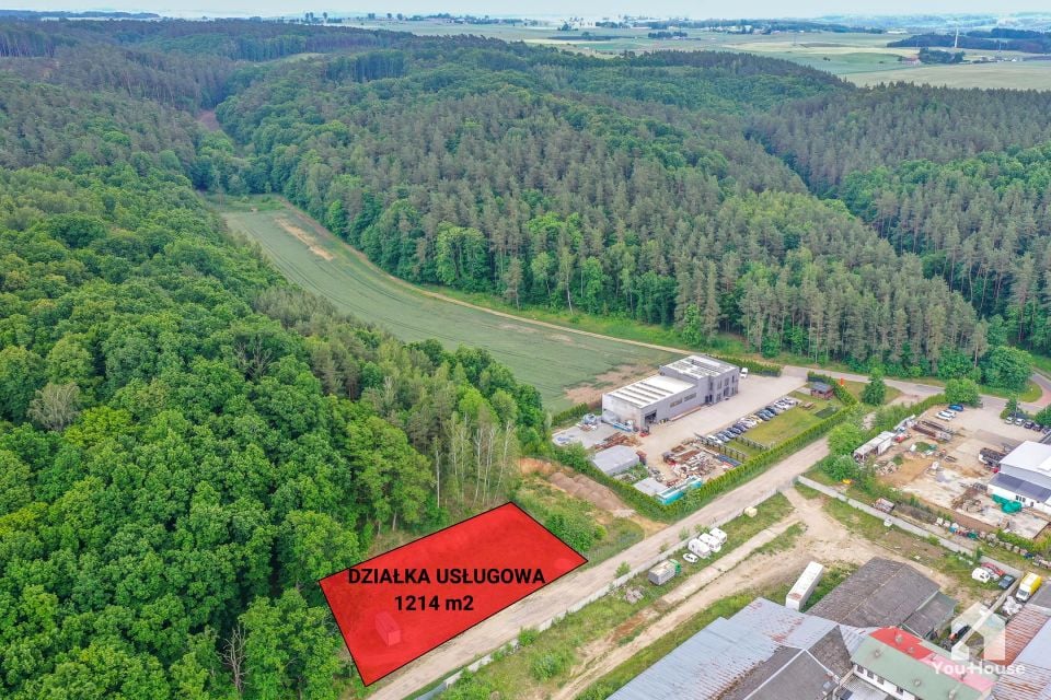 Działka usługowa Mszanowo