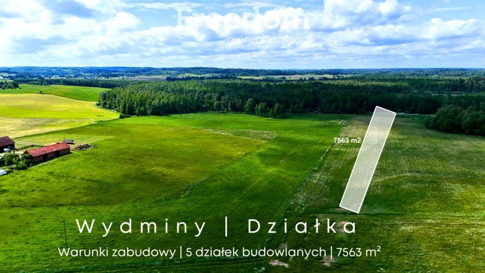 Działka budowlana Wydminy