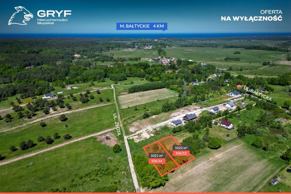 Działka budowlana Objazda