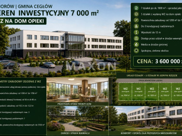 Działka usługowa Tyborów