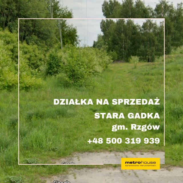 Działka rolna Stara Gadka
