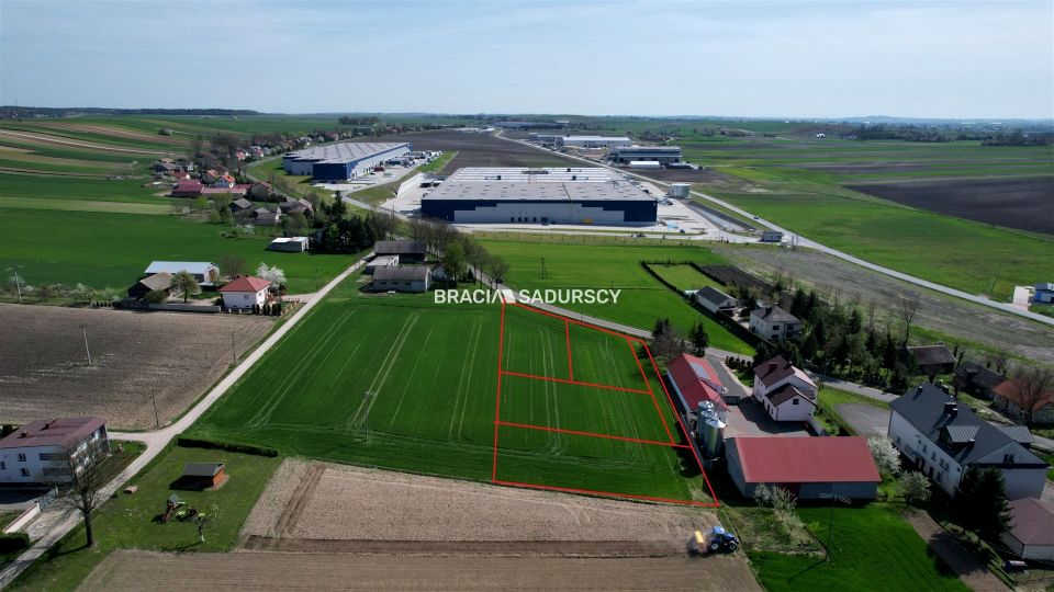 Działka inwestycyjna Wężerów