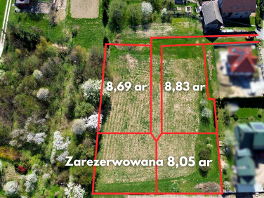 Działka budowlana Zasań