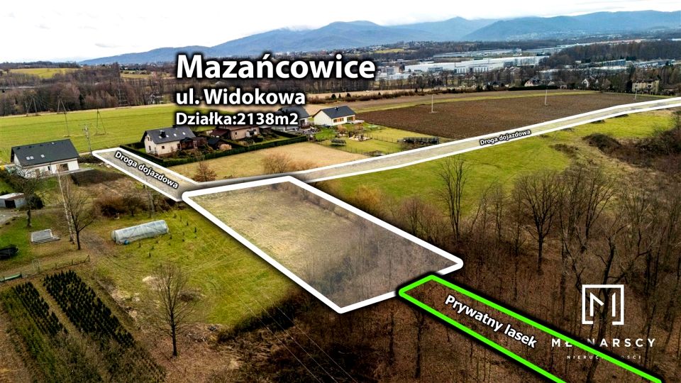Działka budowlana Mazańcowice
