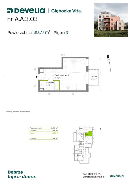 Mieszkanie Lewandów, ul. Głębocka 84A
