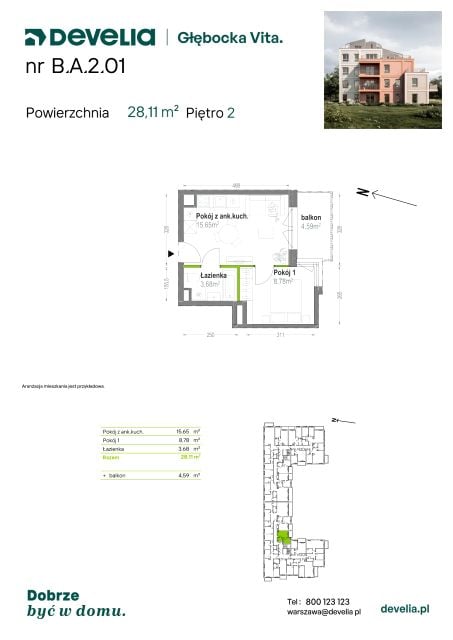 Mieszkanie Lewandów, ul. Głębocka 84A