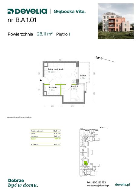 Mieszkanie Lewandów, ul. Głębocka 84A