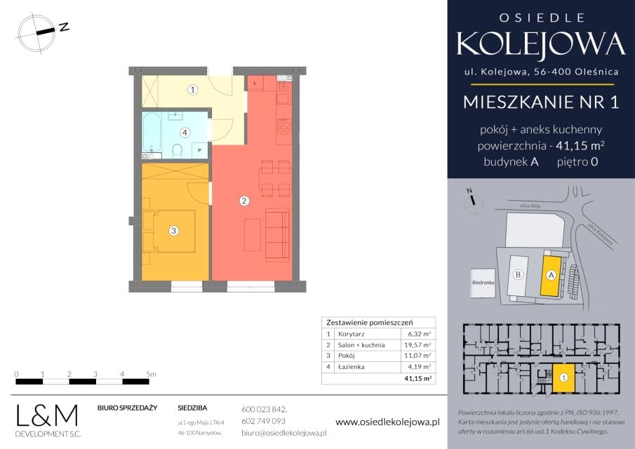 Mieszkanie Centrum, ul. Kolejowa 5