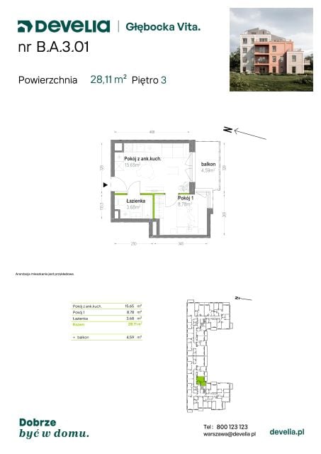 Mieszkanie Lewandów, ul. Głębocka 84A