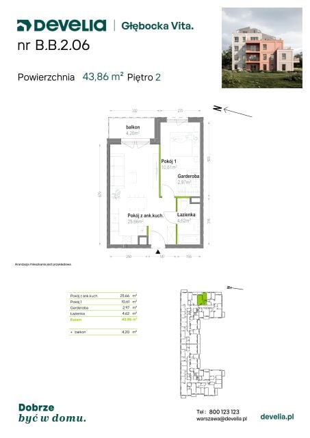 Mieszkanie Lewandów, ul. Głębocka 84A
