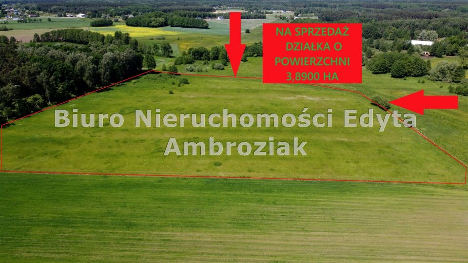 Działka inwestycyjna Nekielka