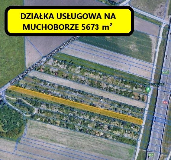 Działka usługowa Wrocław