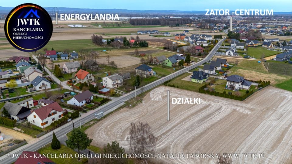 Działka budowlana Zator