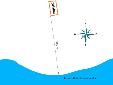 Działka rekreacyjna Osłonin
