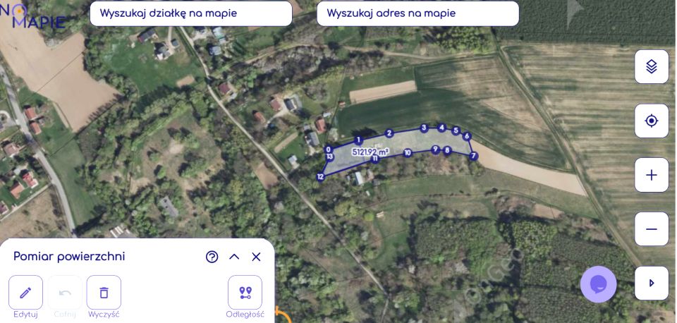 Działka budowlana Wysoka Strzyżowska