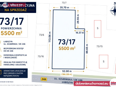 Działka inwestycyjna Łabiszyn