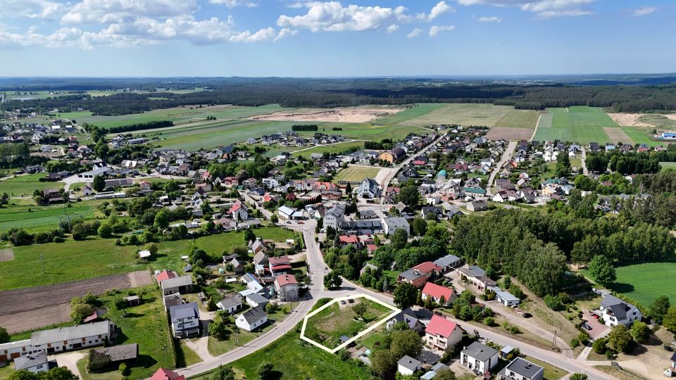 Działka budowlana Linia