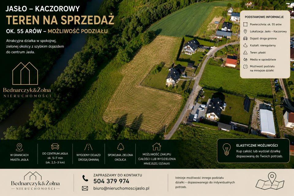 Działka budowlana Jasło