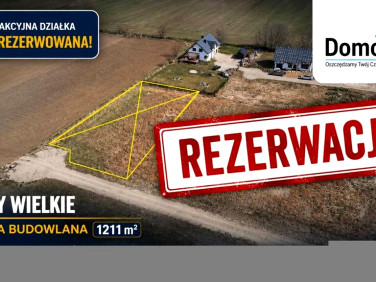 Działka budowlana Cedry Wielkie