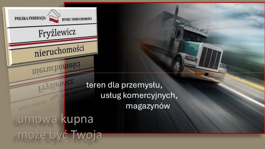 Działka przemysłowa Dobra