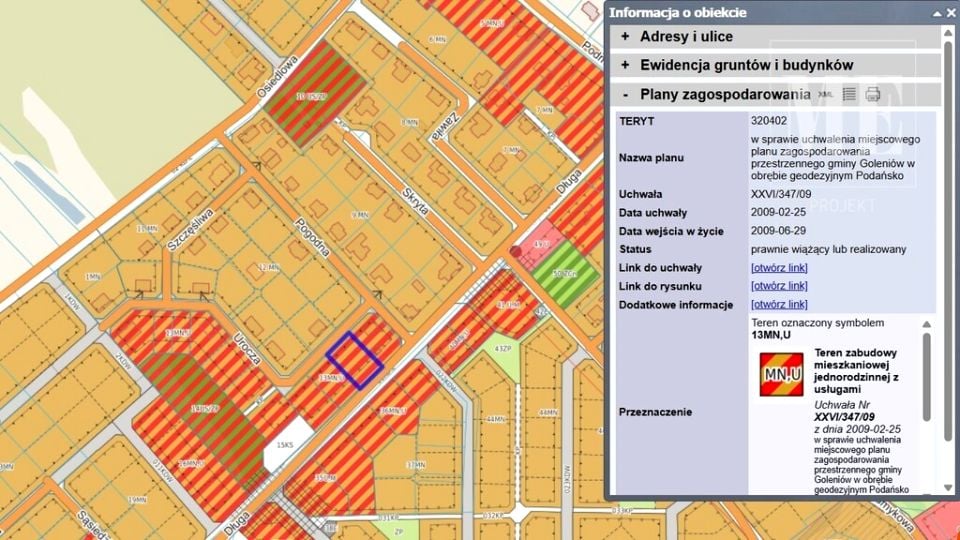 Działka budowlana Podańsko