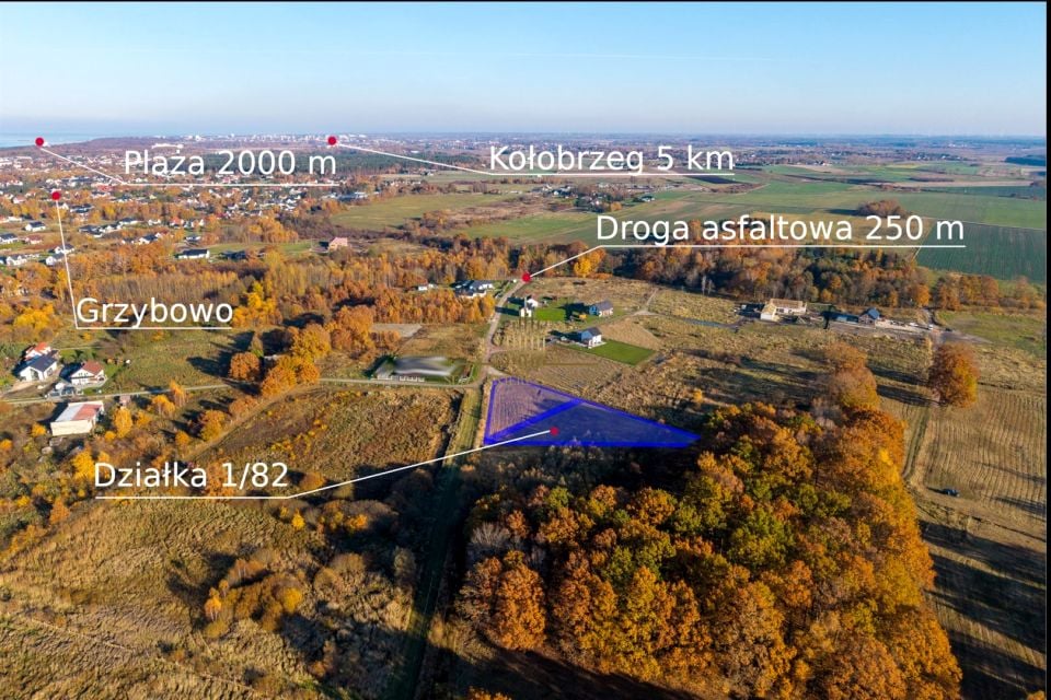 Działka inwestycyjna Stary Borek