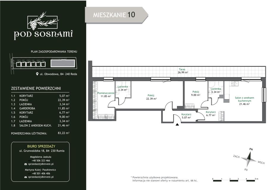Mieszkanie ul. Obwodowa 8
