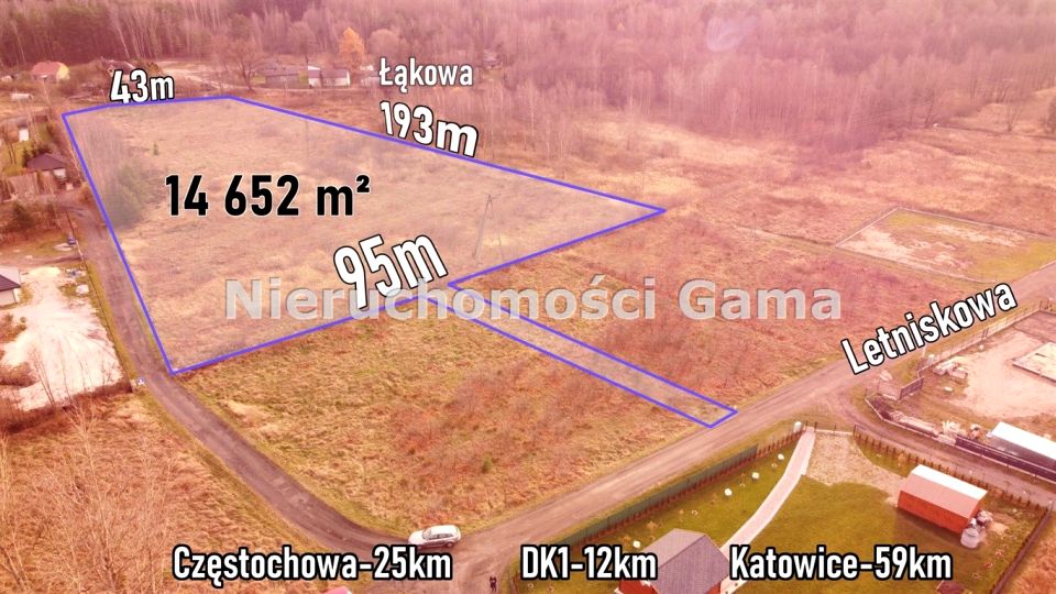Działka inwestycyjna Masłońskie