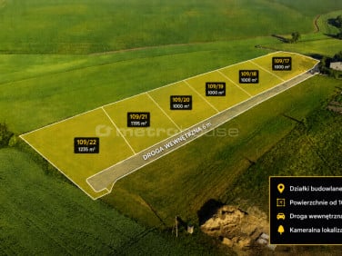 Działka budowlana Zalesice-Kolonia