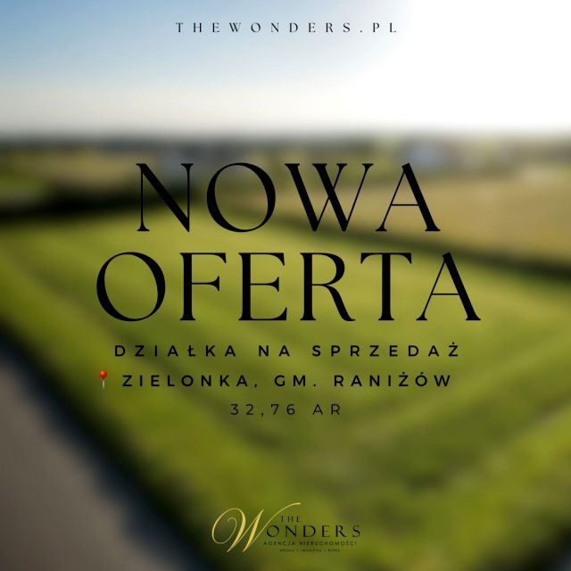Działka budowlana Zielonka