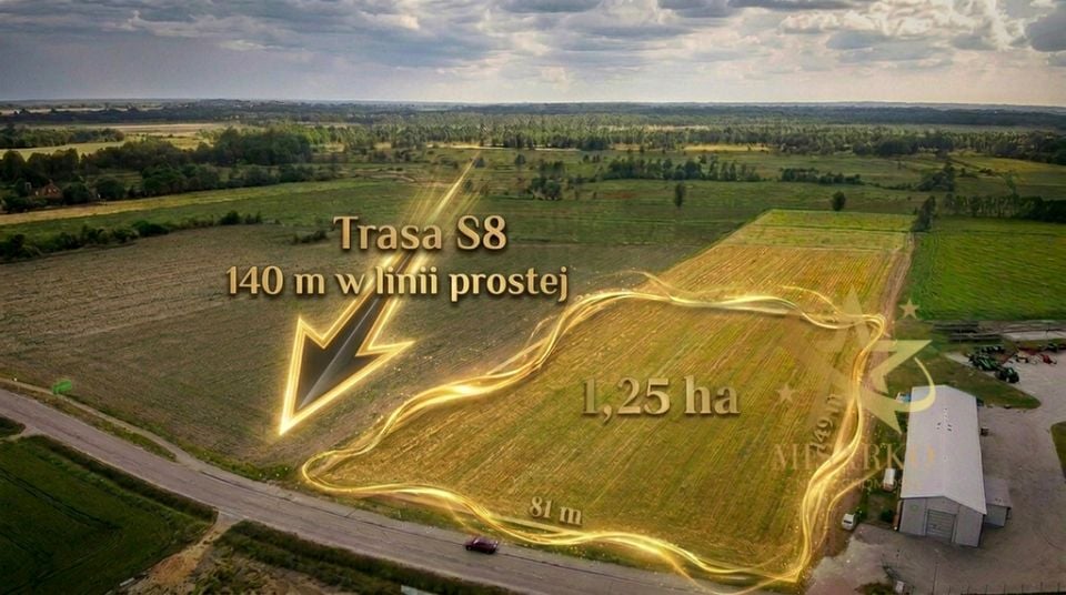 Działka inwestycyjna Rzędziany