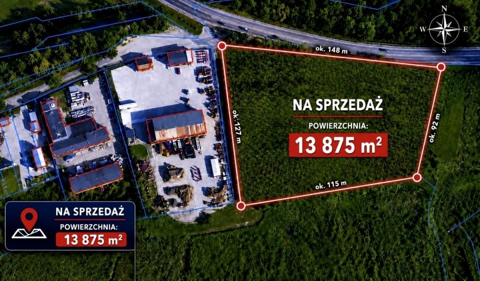 Działka inwestycyjna Lidzbark Warmiński