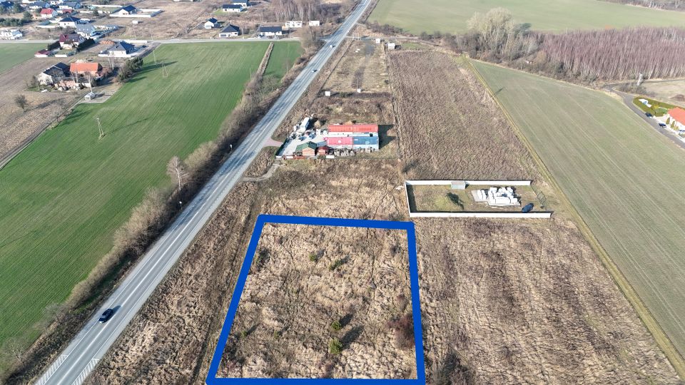 Działka inwestycyjna Brzezie k. Sulechowa