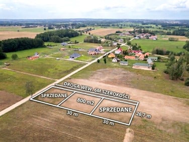 Działka budowlana ROGÓWEK sprzedam