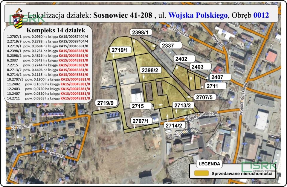 Działka inna Sosnowiec sprzedam
