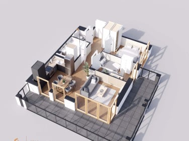 Mieszkanie apartamentowiec przy lesie
